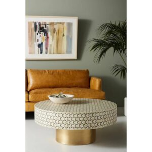 Handmade Jodhpuri Inlay Coffee Table