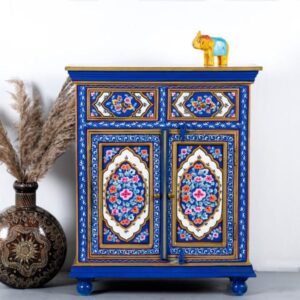 Wooden Handpainted Cabinet