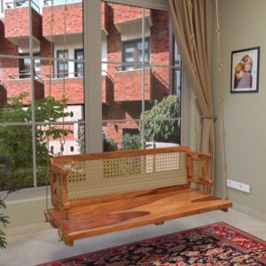 Wooden Handmade Swing for Home [Jhula]