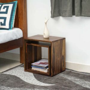 Solid Wood End Table