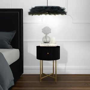 Unique Inlay Bedside Table Furniture