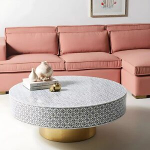 Handmade Jodhpuri Inlay Coffee Table