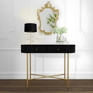 Inlay Console With 2 Drawer Furniture