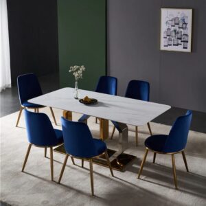 Metal Dining Table With Chairs
