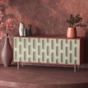 Wooden Artistic Mango Wood In Sideboard