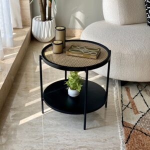 Handcrafted Center Table - Black