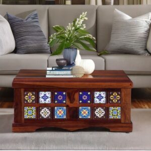 Handcrafted Special Storage Coffee Table