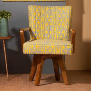 Wooden Artistic Teak Wood Study Chair