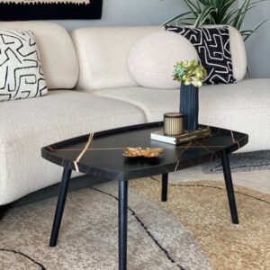 Handcrafted Center Table - Black