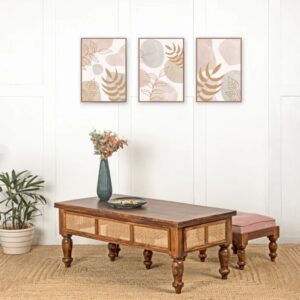 Modern Sheesham Solid Wood Coffee Table