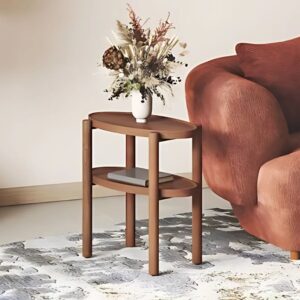 Wooden Side Table Teak Finish