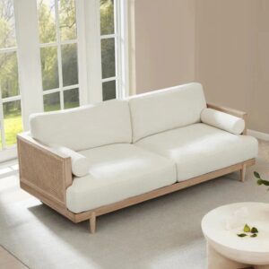 Wooden Cane Handcrafted Sofa