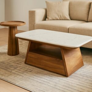 Wooden 2 Set Coffee & End Table