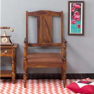 Modern Solid Wood Arm Chair